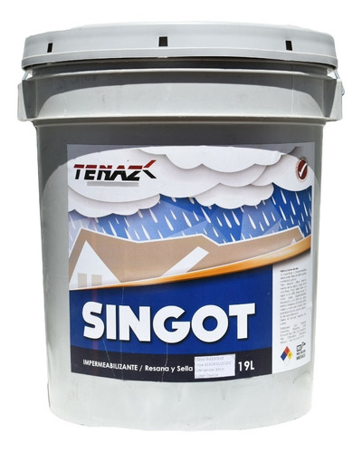 Impermeabilizante Térmico Elastomerito Singot 5 Años 19lt