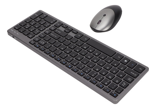 Teclado Y Ratón Inalámbricos Teclado Recargable De 2,4 Ghz