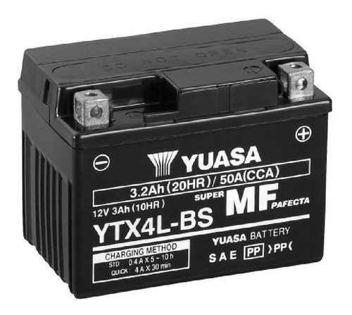 Original Batería  Yuasa Ytx4l Bs Honda Cb 110 Navi Dio 110