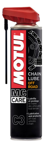 Lubricante Cadena Moto C3 Off Road Motul 400ml