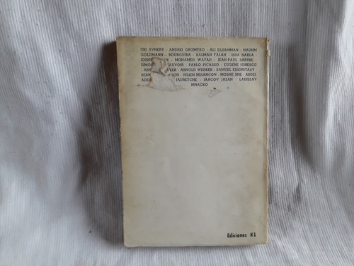 El Conflicto Arabe Israeli Sartre Goldmann Picasso Ed. Kl