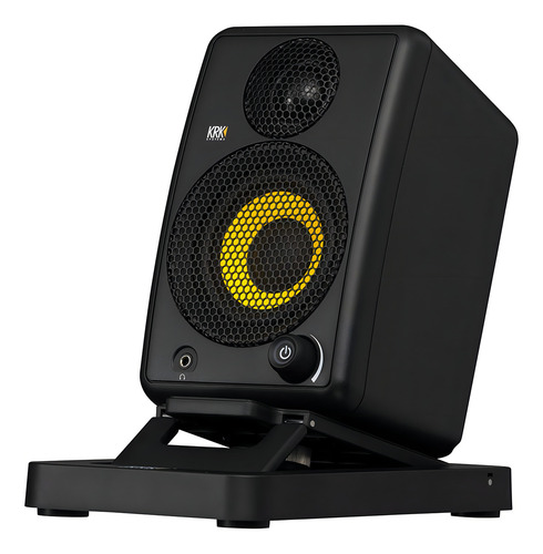 Krk Goaux 3 Monitores De Estudio Par Color Negro 110v