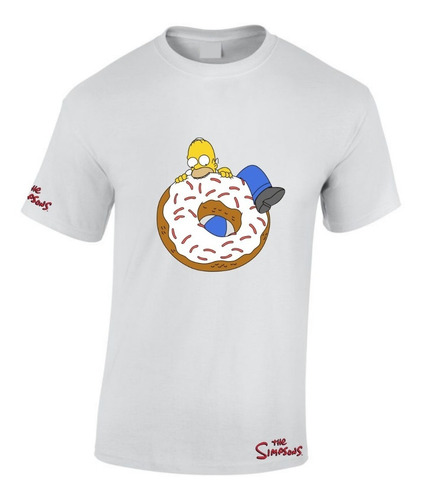 The Simpson Homero Donuts Camiseta