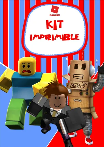 comprar Roblox Kit Imprimible De Cumpleaños  Personalizado