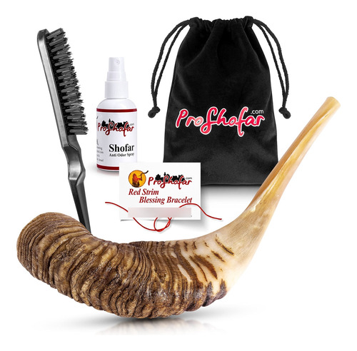 Proshofar Shofar Set (bolsa De Transporte De Terciopelo, Ae.