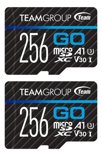 Teamgroup Go Card 256 Gb X 2 Unidades Micro Sdxc Uhs-i U3 V.