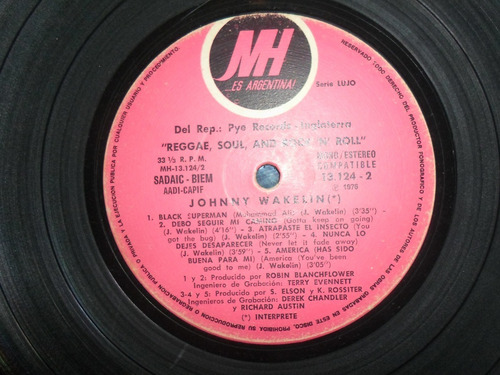 Discos Vinilos Wakelin Reggae Soul Y Rock 'n Roll Video (Usado)