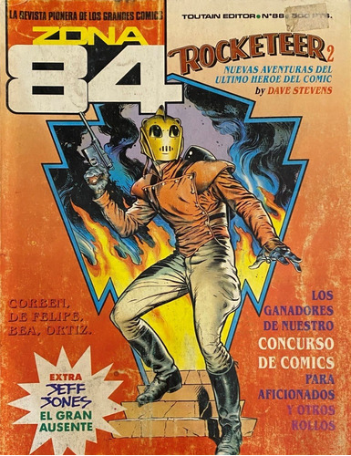 Revista Zona  84 Comic Fantasía Ciencia Ficción Nº 88  Rba