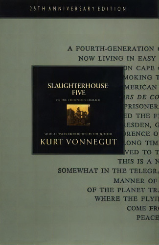 Slaughterhouse-five, De Kurt Vonnegut. Editorial Bantam Doubleday Dell Publishing Group Inc, Tapa Dura En Inglés