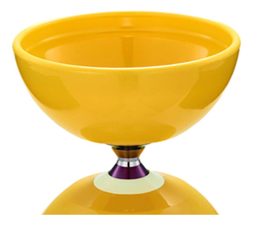 Juguete Diabolo Divertido Con Cuerda Con Varillas, Amarillo