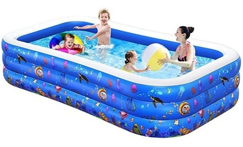 Piscina Inflable, Piscina Infantil, Piscina Familiar Para N.