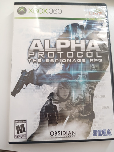 Alpha Protocol Xbox 360 Original 