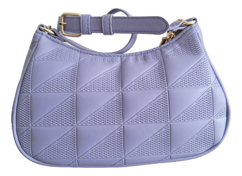 Bolsa De Hombro Steve Madden Lila Lila Lisa Oro Lila