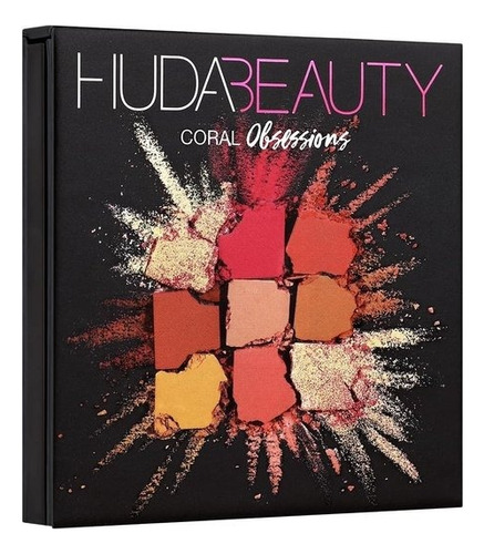 Huda Beauty Obsessions Palette Coral Sombras De Ojos
