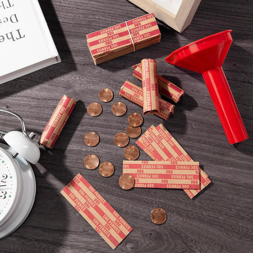 Envoltorios Para Monedas Penny Sleeves, Rollos Planos De Un