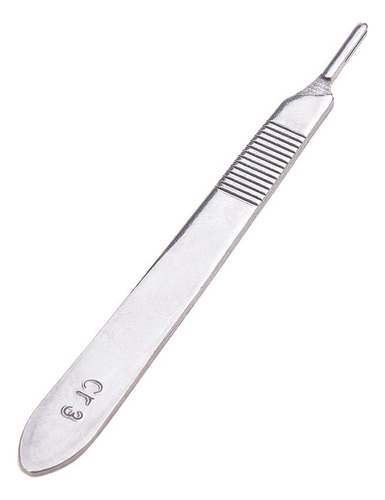 Mango Para Cutter/ Exacto/ Bisturí Acero Inoxidable N°3