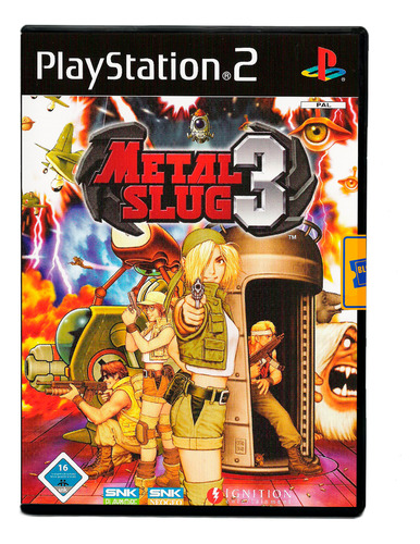 Juego Metal Slug 3 Ps 2 - Físico En Caja