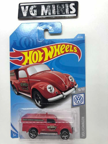 Hot Wheels '49 Vw Beetle Pickup Fusca-vermelho 