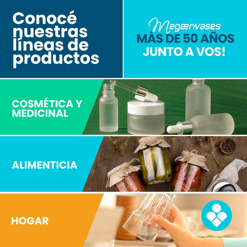 Frasco Vidrio Mermelada Sin Tapa Amanecer Conserva 360ml X12 Blanco