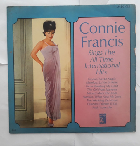 Lp Vinil (vg+) Connie Francis Sings The International Hits 