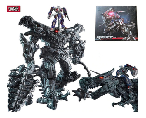 Transformer Grimlock Ls05 Weijiang Diecast 35cm+optimus Mini