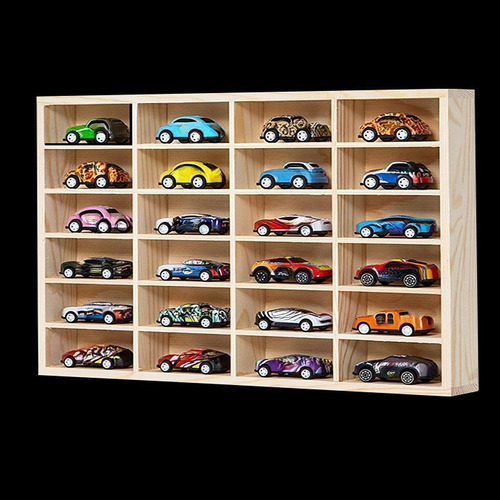 Caja Divisoria De Almacenamiento De Madera, 24 Cuadrícula