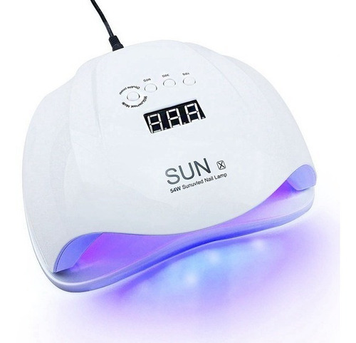 Secador De Uñas Sun X 54w Profesional Temporizador Led Uv