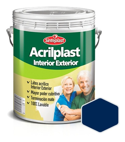 Acrilplast | Exterior/interior | +4 Colores | 20lt