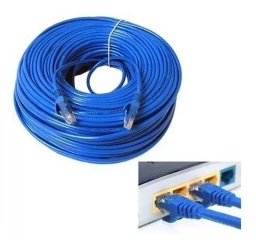 Cable Red Internet Ps4 20 Metros Cat 5e Ethernet Utp Rj45