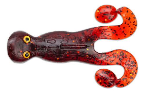 Isca Soft Albatroz Cururu Pop 9cm 9,8g - Pacote Com 4 Peças Cor COR 06