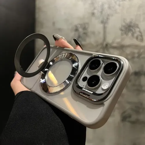 Luxury Magnetic Case With Metal Ring Holder For | MercadoLivre