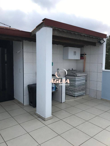 Imagem 16 de 24 de Cobertura Com 2 Dormitórios À Venda, 46 M² + 46m² Por R$ 380.000 - Vila Helena - Santo André/sp - Co0996