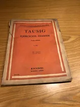 Comprar Tausig Ejercicios Diarios Para Piano Partitura Ricordi