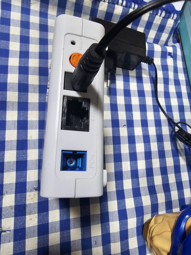 Onu-gpon Zte-f601 Branco Lote 10 Peças Sem Fonte Testada Branco (Usado)