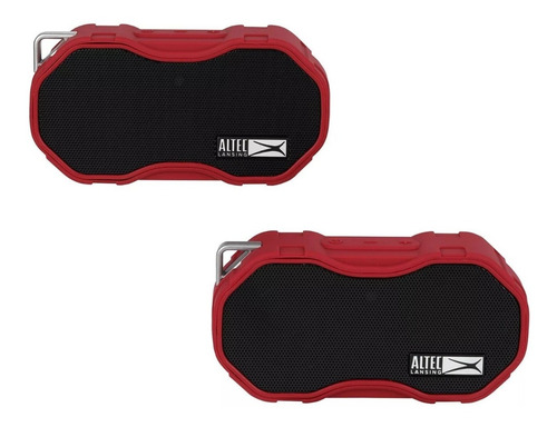 Set 2 Cornetas Bluetooth Altec Lansing Babyboom Xl Rojas