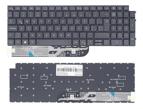 Teclado Para Dell Inspiron 15 3530 3535 En Español Negro Español Latinoamérica