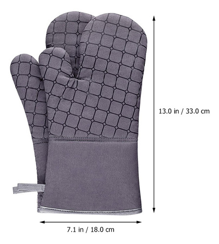 Guantes De Cocina, Lino Y Algodón Para Horno, 4 Unidades, Co