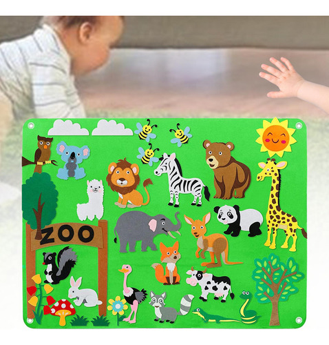 Placa Ocupada Para Crianças De 1 A 5 Anos De Idade, Animal