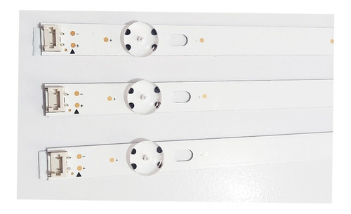 Imagem 5 de 7 de Kit Barras Led Compatível 43lj5550 43uj6300 43lj5500