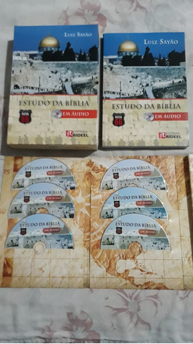 Livro Estudo Da Bíblia + 13 Cd Em Áudio Rota 66 N40 (Recondicionado)