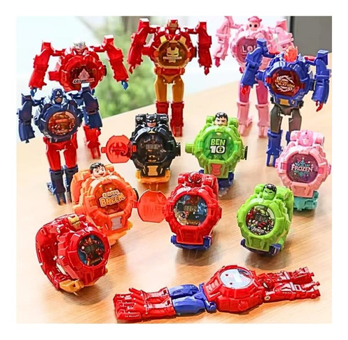 Reloj Infantil Digital Interactivo Y/o Armable Para Niño Spider Man