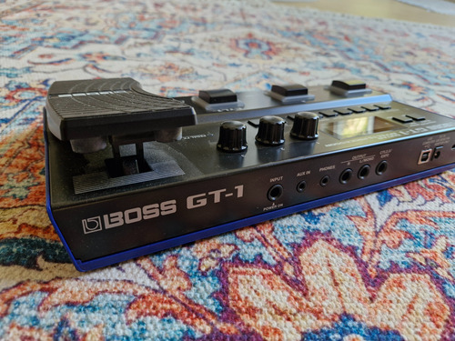 Pedalera Guitarra Boss Gt1 Loop Cable Y Pilas Impecable (Usado)