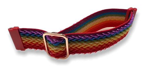 Imagen 2 de 3 de Correa 20mm Nylon Elastica Colores Compatible Varias Marca