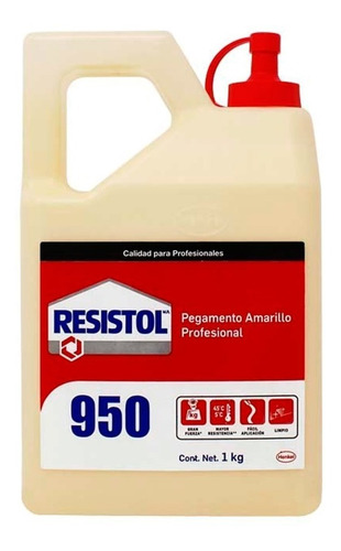 Pegamento Contacto Resistol 950 P/carpintería 1 Kg