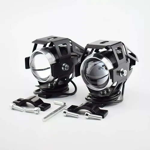 comprar Juego Faros U5 Proyector Lupa Cree Led Auxiliar Moto