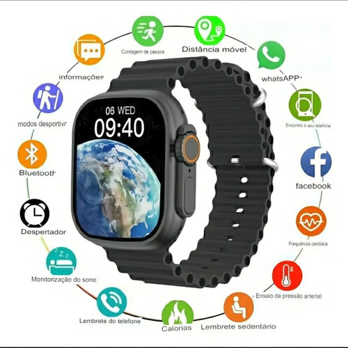 Smartwatch Com Contagem De Passos