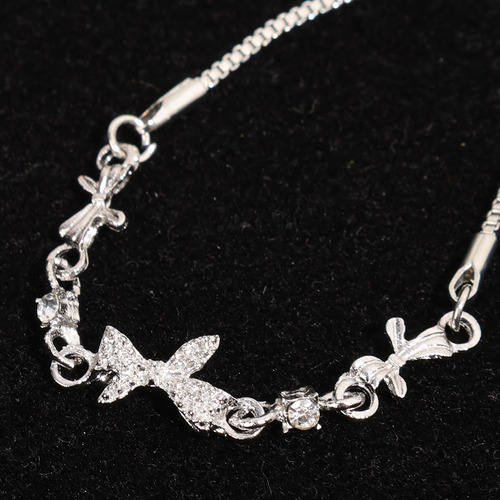 2 Pulseras Con Lazo Y Nudo Para Mujer, Pulseras De Cadena El