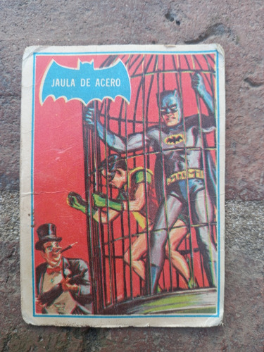 Figurita Batman Tarjeta Año 1966 N.49