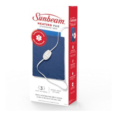 Almohadilla Térmica Sunbeam Tamaño Estandar