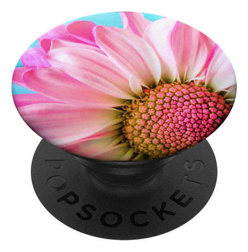 Colorido Rosa Flor De Margarita  popsockets Agarre Y Soport